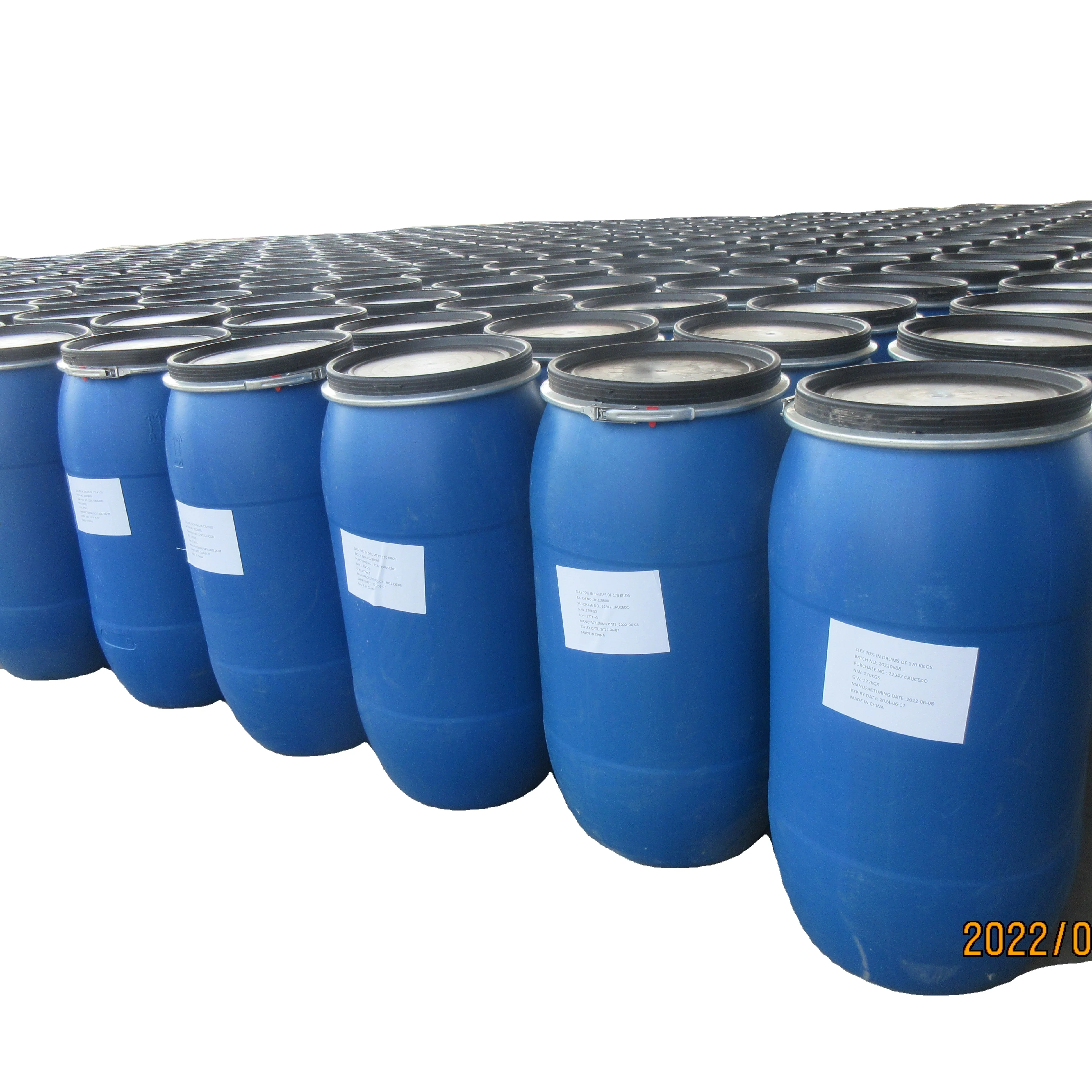 Cosmetic grade SLES 70% sodium lauryl ether sulfate / lauryl ether sulfat sodium fast delivery