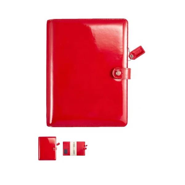 Cute Leather Planner Agenda A5 Ring Binder Traveler Diary Notebooks School Planners Filofax