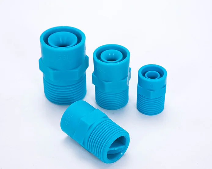 BYCO Blue Plastic Full cone Sprayer nozzle,High pressure water jet nozzle