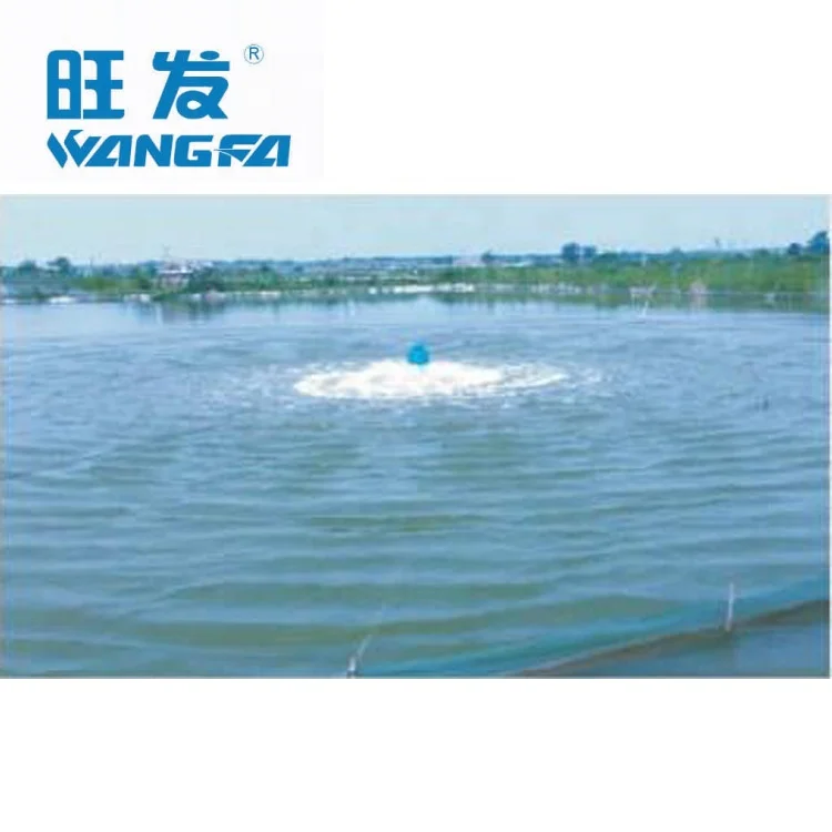 Aquaculture water wave aerator with low power for fish and sea cucumber farming pond