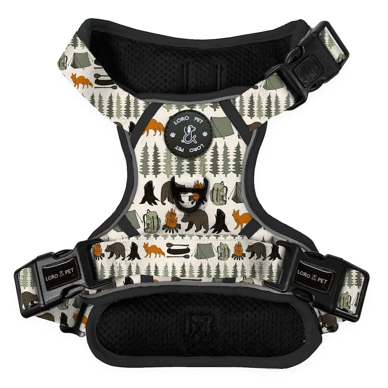 Wholesale Outdoor Training Mesh Nylon Heavy Duty Adjustable Tactical Dog Harness Vest