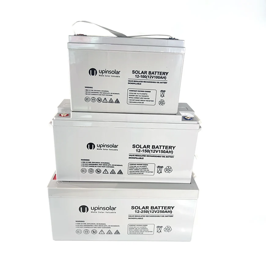 Wholesale High Quality Battery Gel 12v 150ah Deep Cycle 12V 200Ah 250Ah Solar Gel Battery