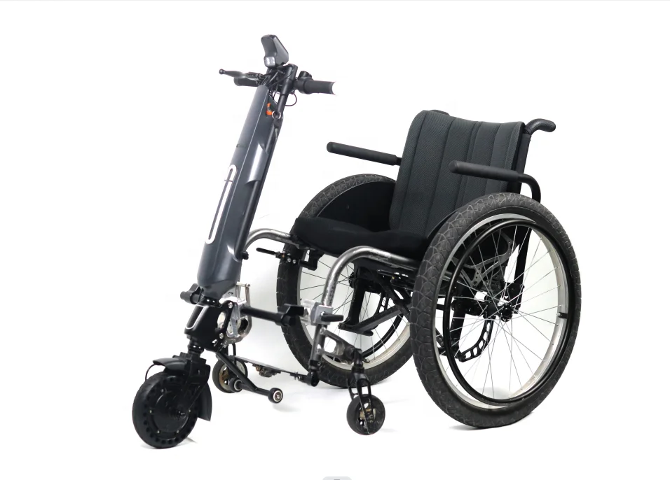 MIJO MT08 lightest Small wheelchair kits drive units system for manual wheelchairs wholesale handcycle wheelchair attachment