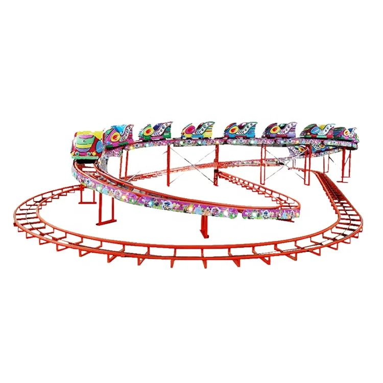 amusement park mini roller coaster other amusement park products customized 20 seats shuttle ride For Sale