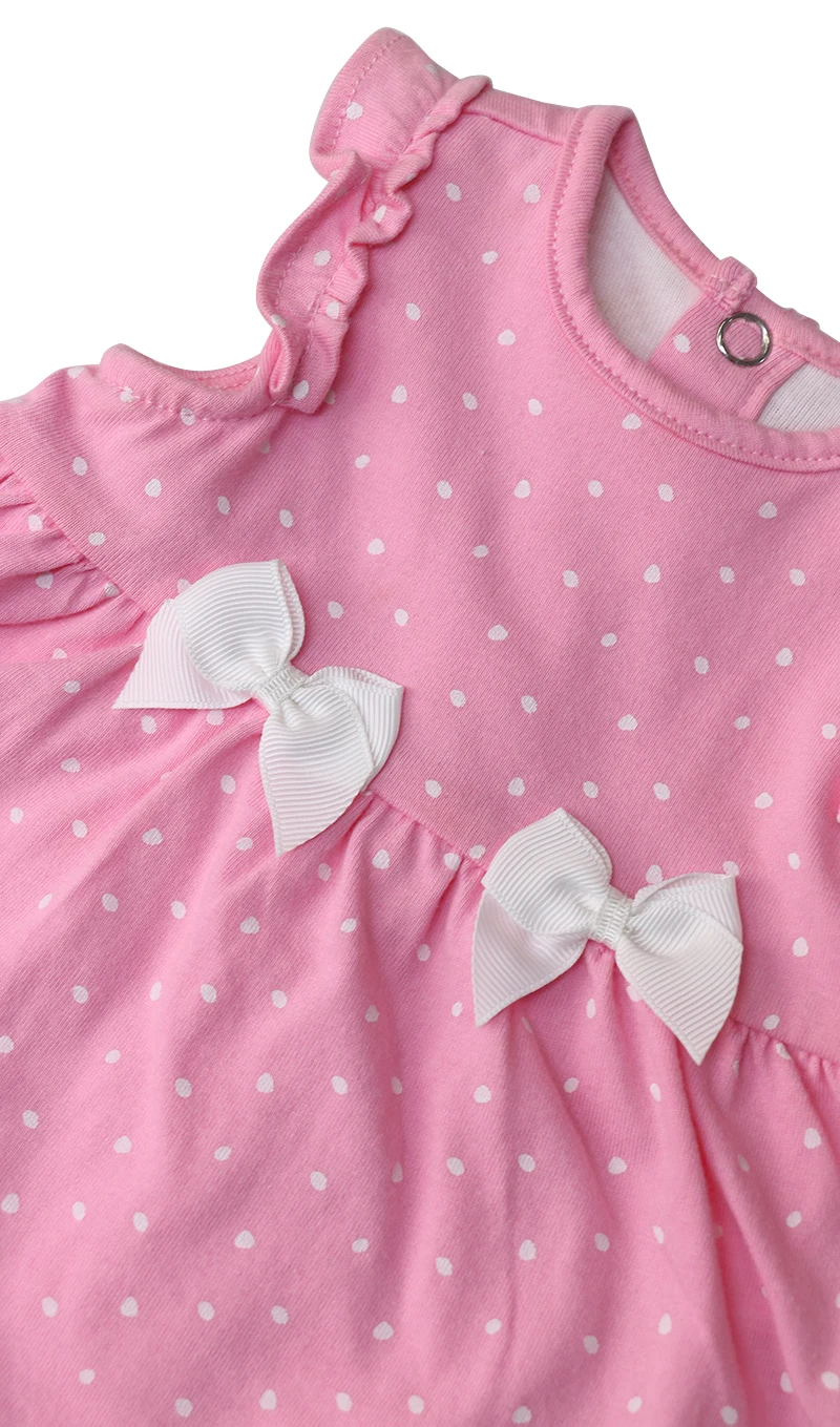 factory direct sales baby girls cotton short sleeve sweet dress new born baby girl dresses new design baby girls dresses