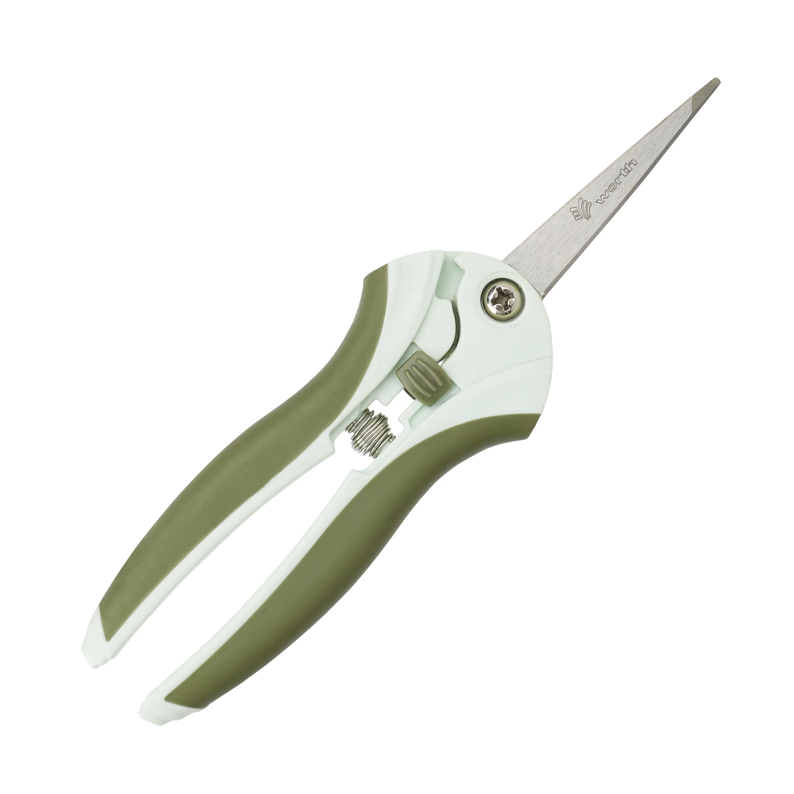 6 Inch Stainless Steel Blade ABS Handle Soft TPR Grip Gardening Flower Scissors Snips