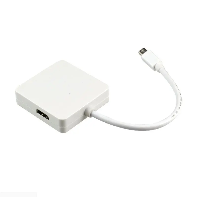3 в 1 Кабель-адаптер mini Displayport DP-DVI HM DP, порт дисплея «штырь-гнездо» для Mac Macbook Pro Air