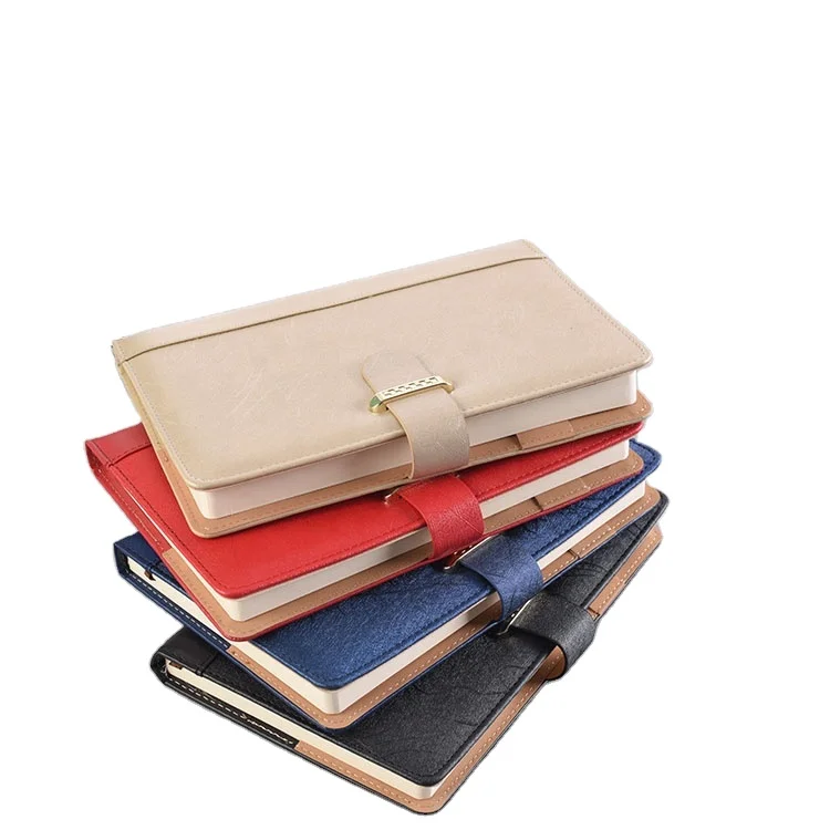 Company Enterprise Activity Gift Box Notebook Customized Manufacturer Wholesale Business Leather Hardcover Customized Logo