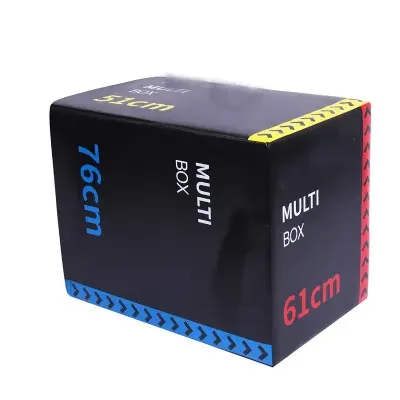 3-in-1 PVC Soft Gym Training Jump Box Multi-Use Plyo Boxes for Fitness