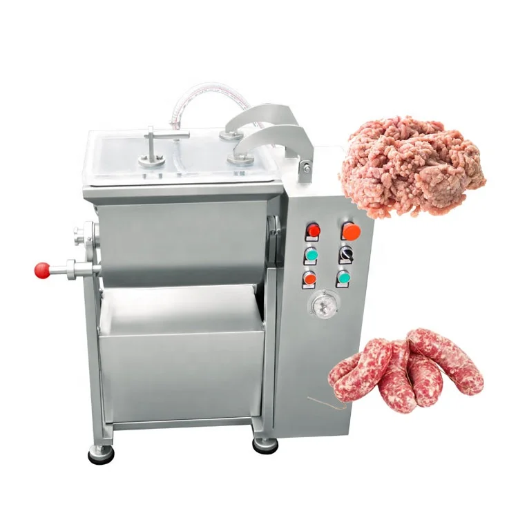 Mezclador de carne Electric meat stuffing mixing machine sausage meat blender machine hot dog used meat mixer