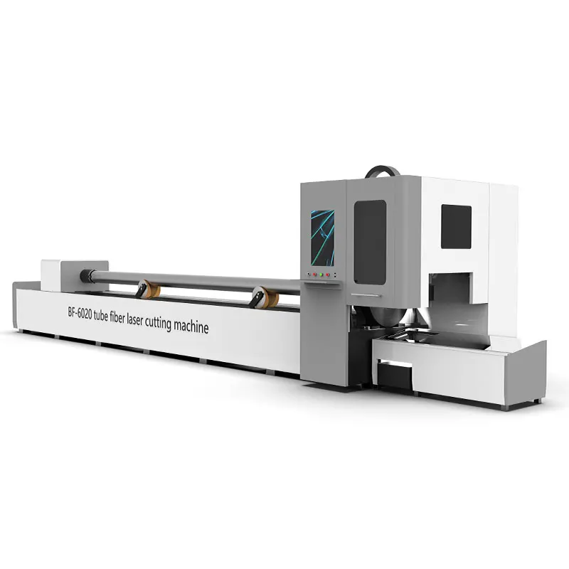 High technology 1530 laser pipe cutting machine 1000W 8000W Fiber Laser Cutting Machine For round tube oval tube Metal Pipe
