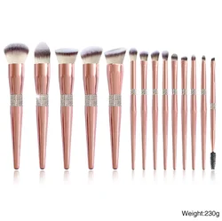 New Design Makeup Brushes Tool Set Cosmetic Make Up Brushes Powder Eye Shadow Foundation Blush Beauty