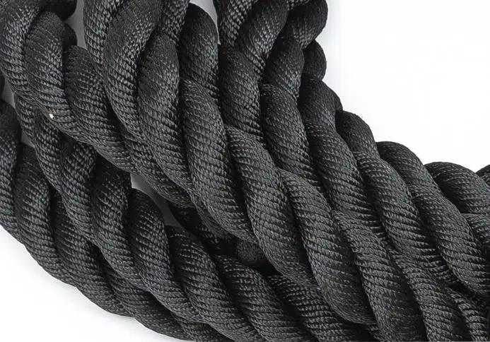 gym equipment sports power training battle ropes swing rope strength training thick battle rope