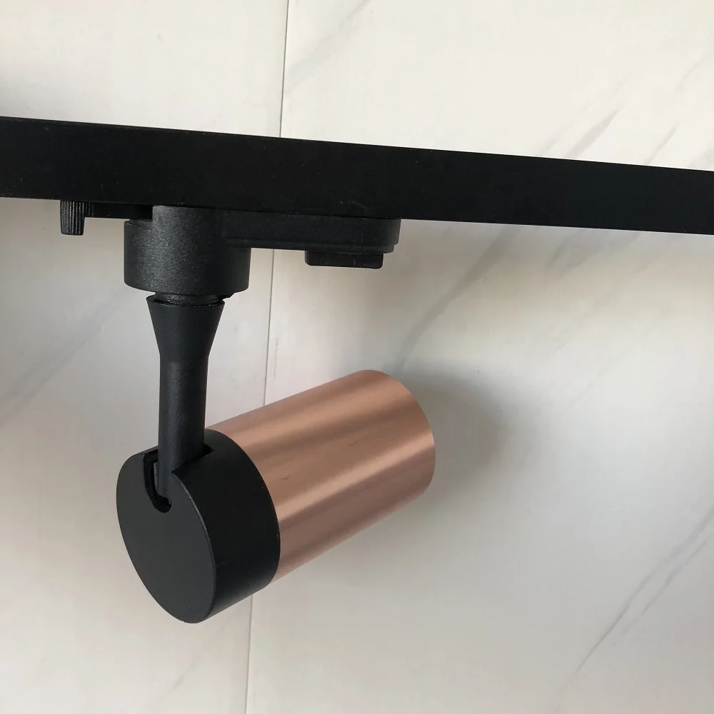 Asian style surface mounted ceiling gu5.3 lamp holder COB led spot track light  fixture gu10 fixture mr16 housing