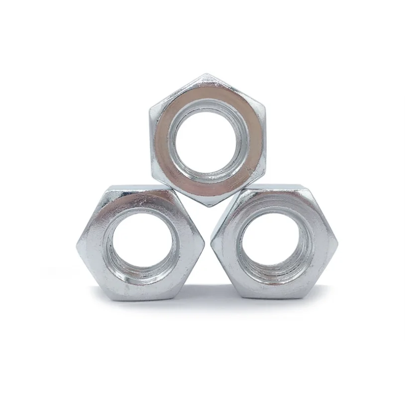 Manufacturer DIN934 Grade 8.8 Carbon Steel Hexagon Nut Black Finished Hex Nut