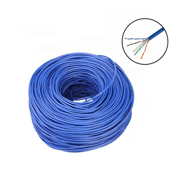 1000ft Cat5e Cat6 Cat6a 100%Bare Copper 23AWG Pass Fluke Test Ethernet Networking Cat6 UTP Cable 305m