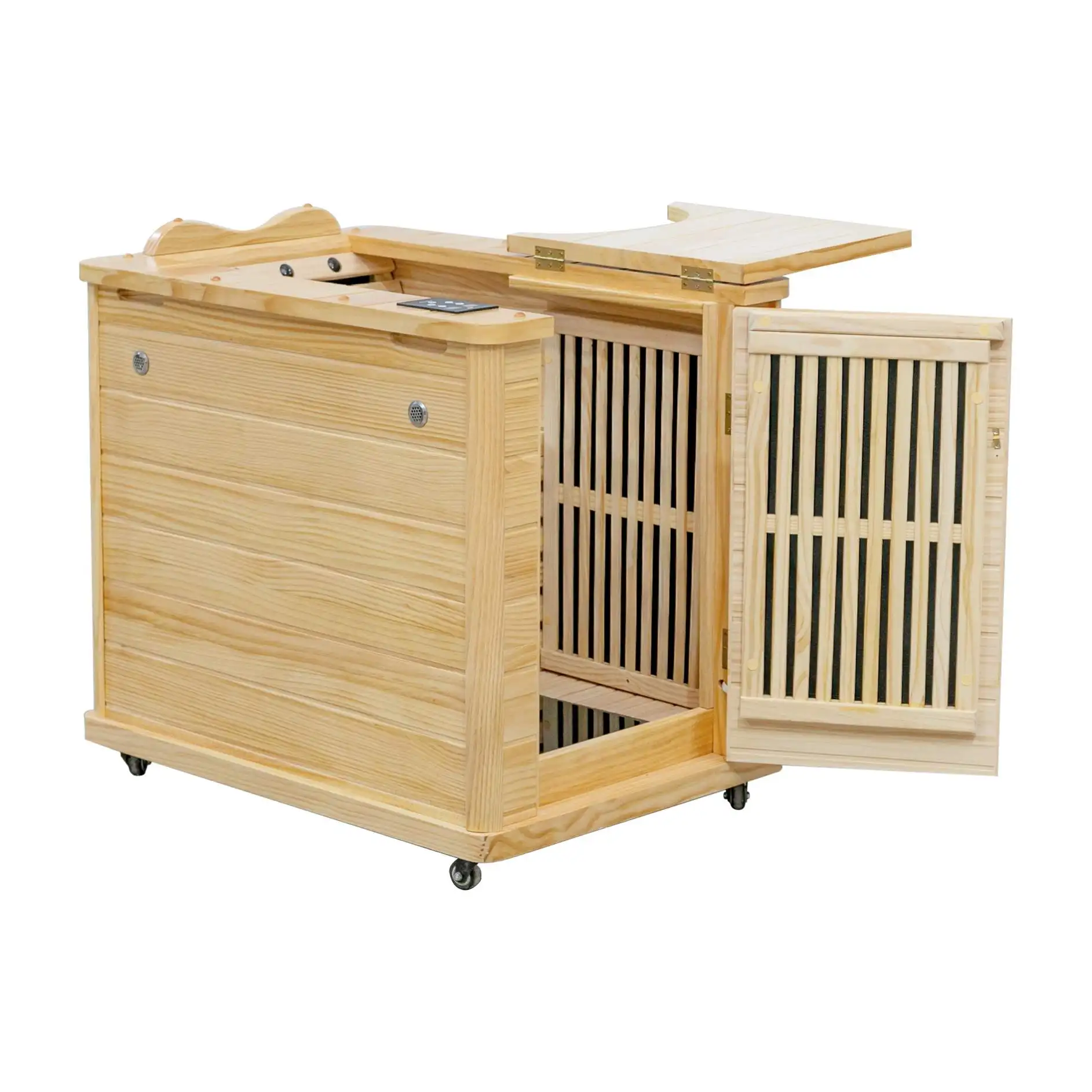 6 Person Barrel Sauna Harvia Thermostat Electronic Box Control Panel Used For Sauna Room Wood Hygrometer