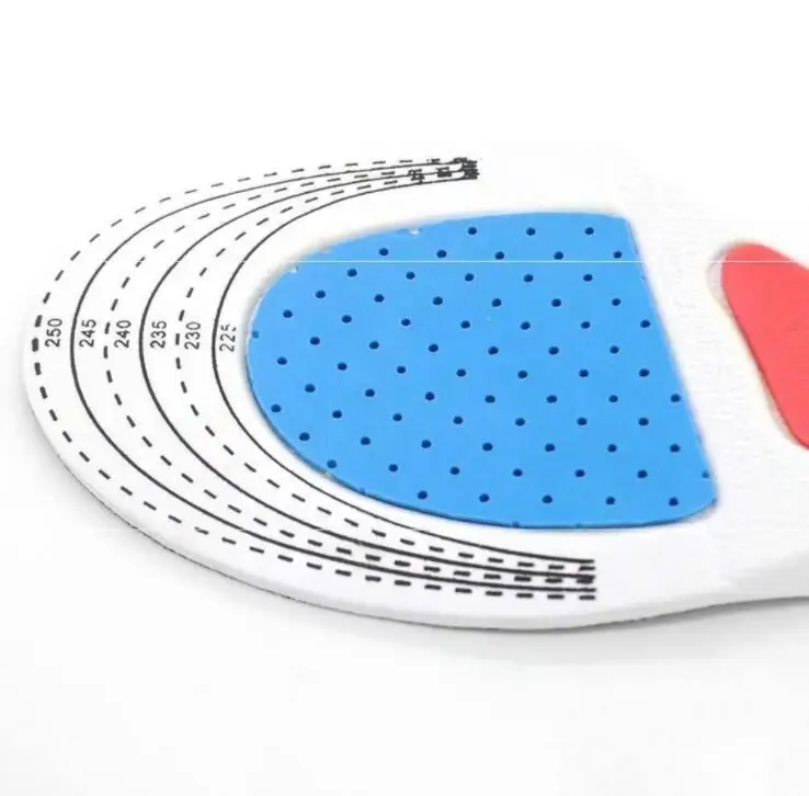Silicone Sport Insoles Orthotic Arch Support Sport Shoe Pad Running Gel Insoles Men Women Orthotic Breathable Running Cushion