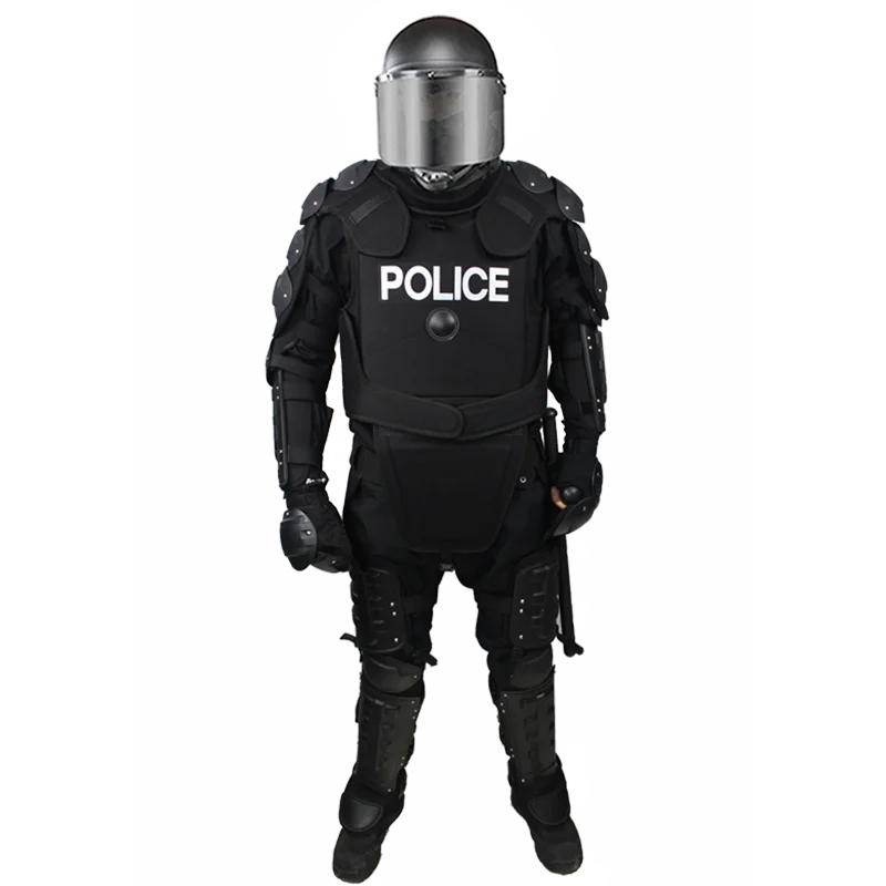 Правоохранительные сотрудники, полицейские службы, защита от беспорядков, защита всего тела, костюм, снаряжение