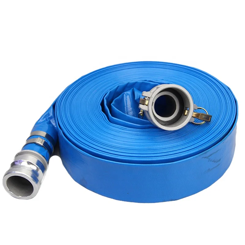 1/2 1.5 3/4 3 Inch Flexible Plastic Soft Red PVC Farm Watering Water Pump Delivery Hose Pipe Pipes