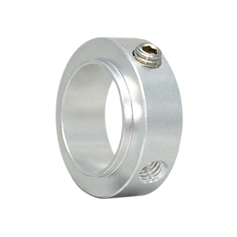 Aluminum alloy fixing ring with step type locating ring limit optical axis stop screw bearing sleeve clamping retaining ring