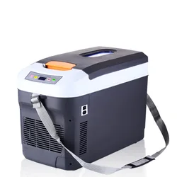 12l Dc 12v Ac 110v Freezer With Compressor Cooler Box Mini Portable Car Fridge Battery Refrigerator For Recreational Vehicle Rv