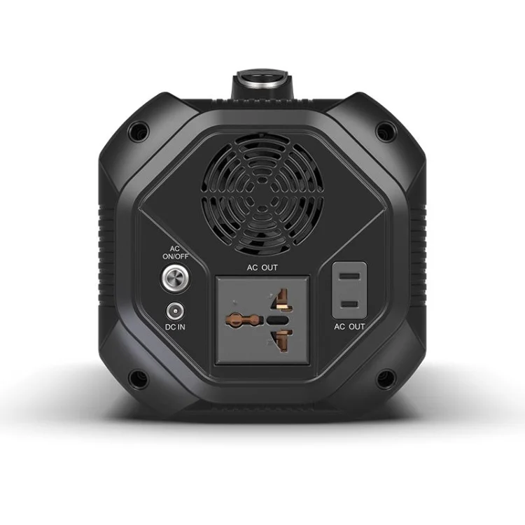 Наружный источник питания 220v500W портативная Мобильная электростанция большой емкости для самостоятельного вождения кемпинга аварийный автомобиль с солнечной батареей