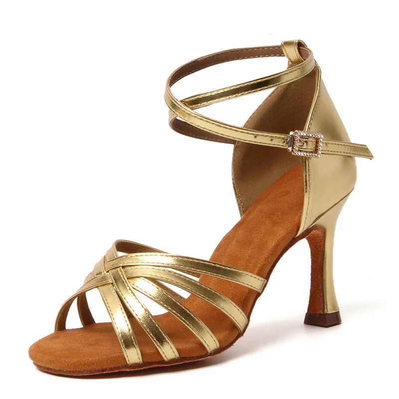 Wholesale Ballroom Latin Dance Shoes Adult High Heel Soft Sole Dance Shoes Latin Salsa Dance Shoes