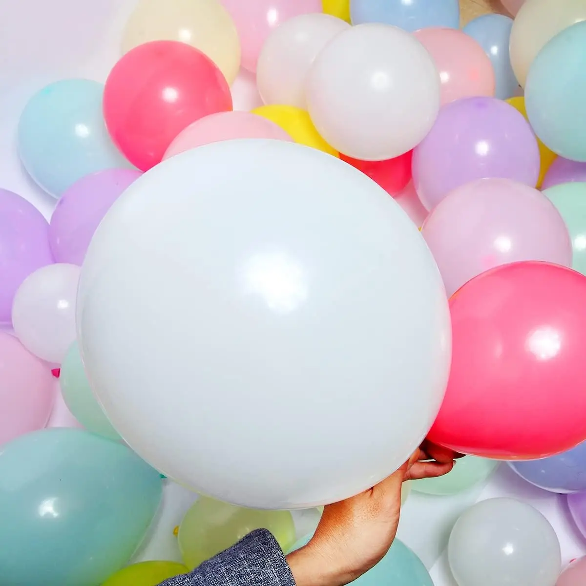 5 10 12 18 36 inch Rainbow Pastel Balloons Macaron Candy Colored Latex Party Balloons