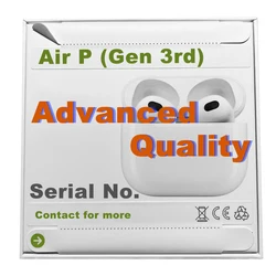 Air gen 3 1:1 4 headphone stereo True Wireless Earbuds TWS Air Earphone pods TWS for airpodding 3rd generation