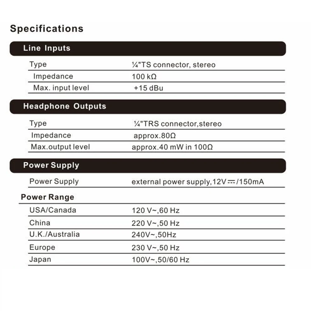 HA400 Ultra-compact 4 Channels Mini Audio Stereo Headphone Amplifier Audio Amp