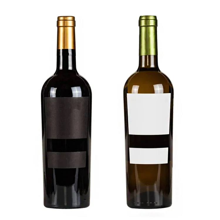 Good quality 750ml red glass wine bottles  standard wine bottle dimensions wholesale