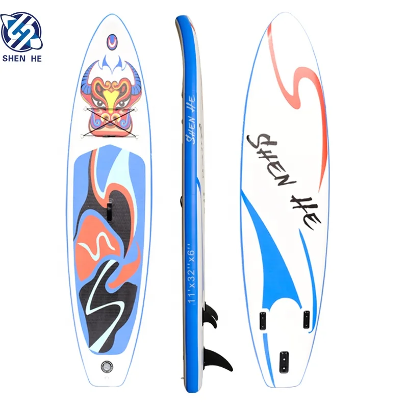 Softboard Hot Sale Stand Up Paddel Board Focus Sup Surfboard  For Adults And Kids Inflatable Paddle Board With Window