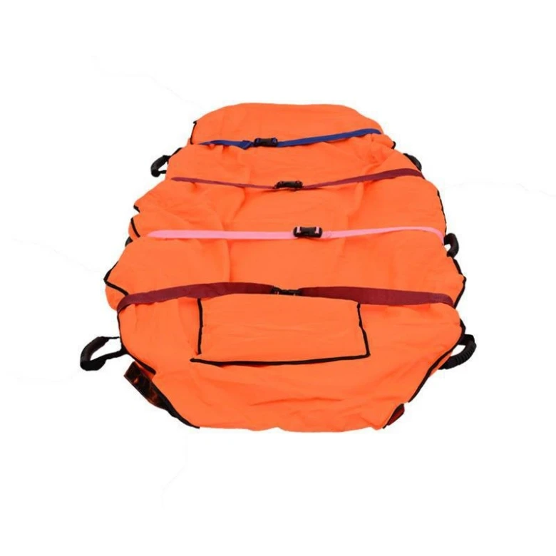 Battlefield Front line first aid easy carry portable emergency full body PVC safety soft vacuum mattress stretcher