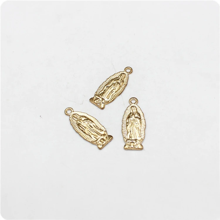 Wholesale San Benito Saint Benedict Medal DIY Jewelry Accessories Making Rosary Zinc Alloy Religious Jesus Charm Pendant