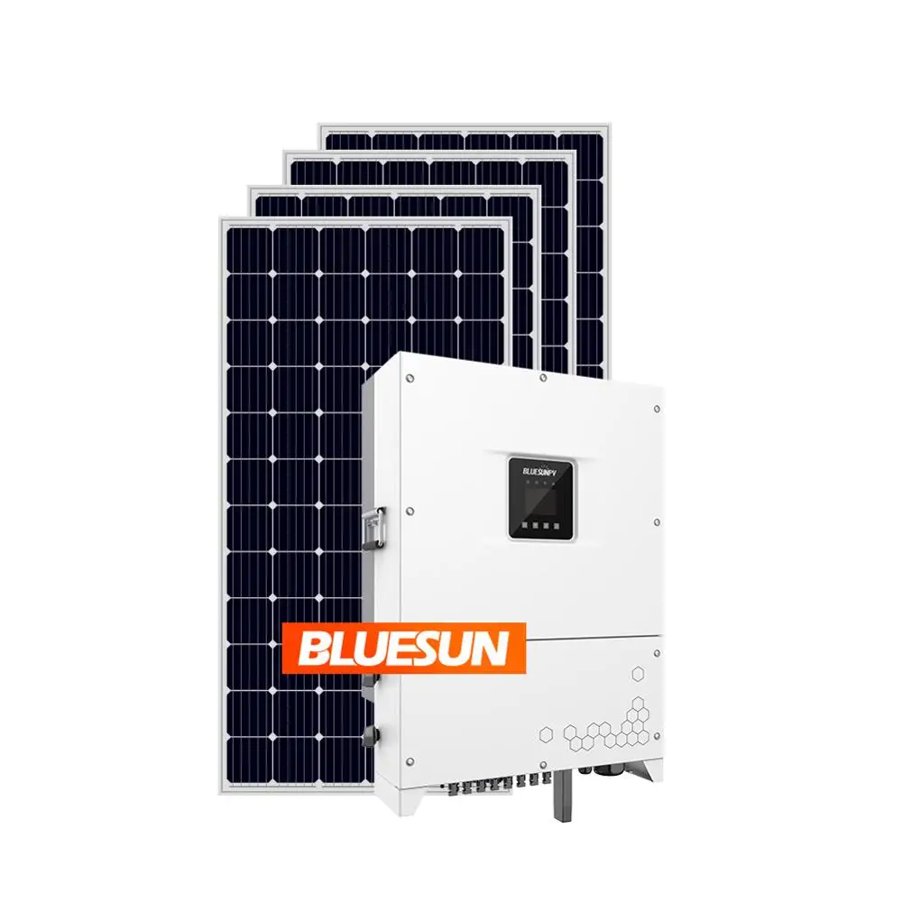 Солнечная панель Bluesun 300 кВт солнечная система энергетическая с солнечным инвертором