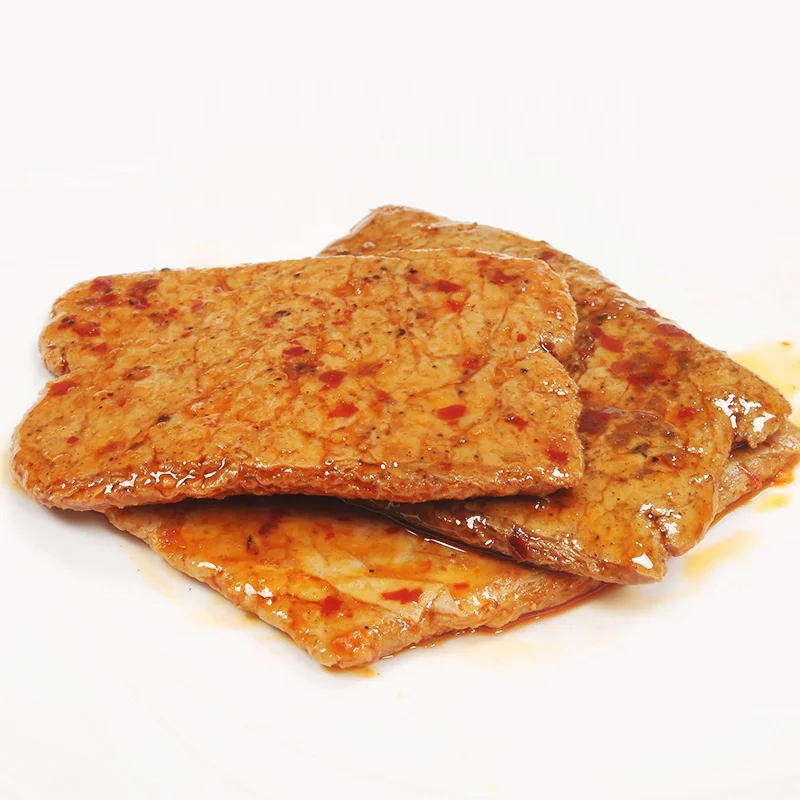 Hot Spicy Snacks Vegetarian Meat Chinese Food Soy Products Shredded Steak