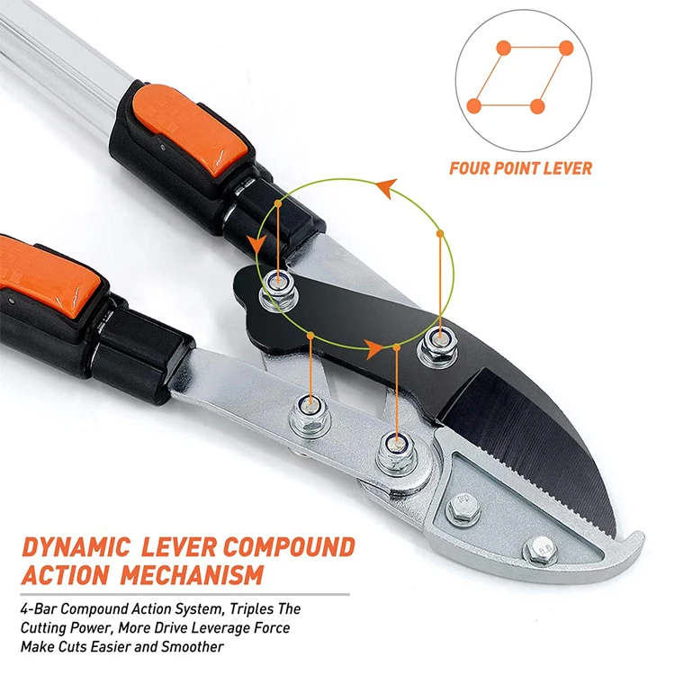 garden branch trimmer bonsai chain chainsaw garden tools gardening heavy duty tree cutter long reach pruner anvil loppers shears