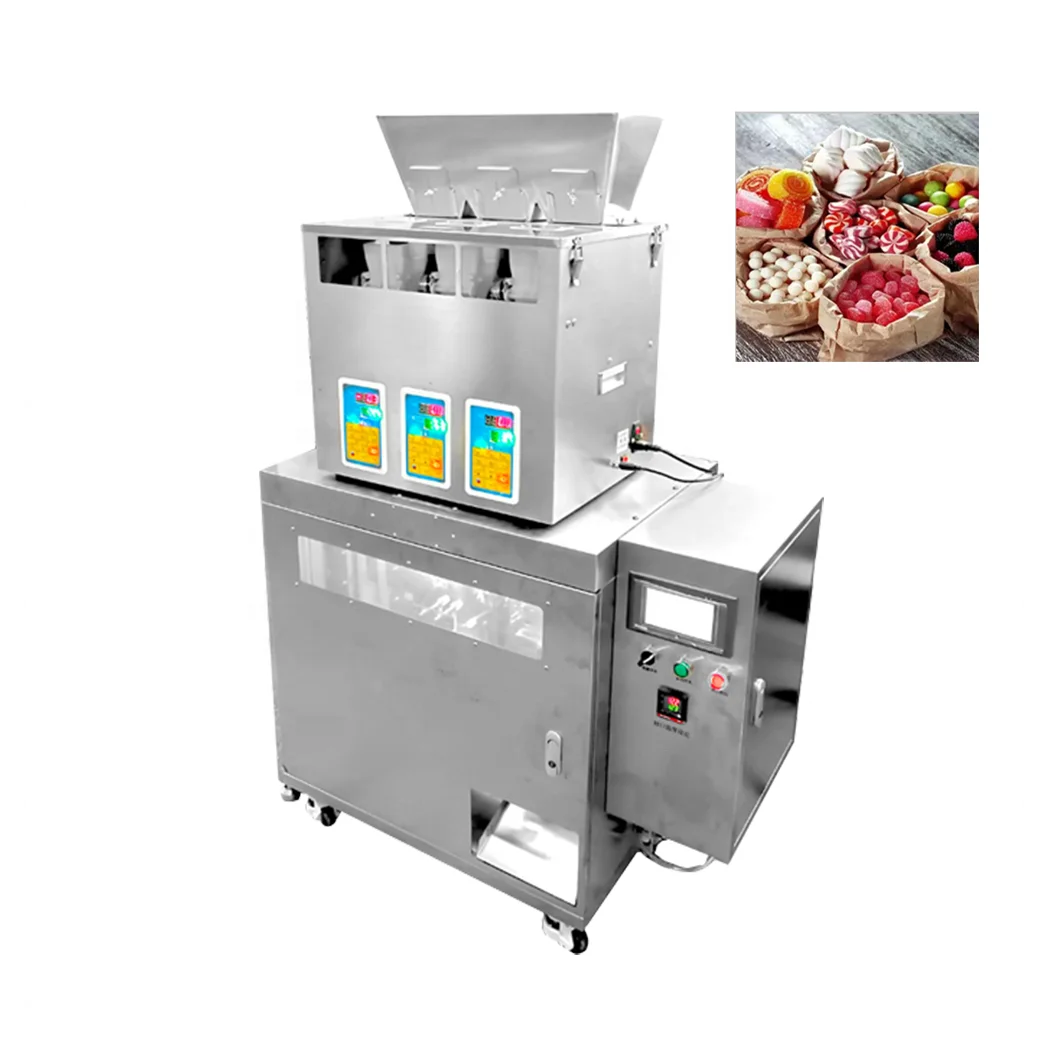 stand up pouch granule sealing and filling machine pre made bag chocolate potato chips rice bean coffee bean