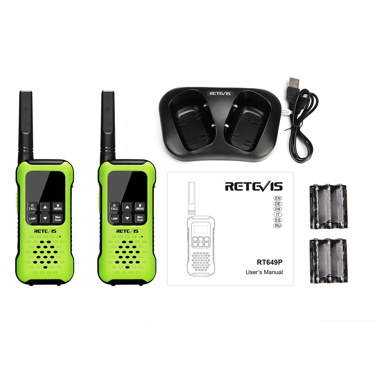 
Ham radio Unique design License-free PMR446 Handheld PMR Retevis RT649P waterproof ham radio 