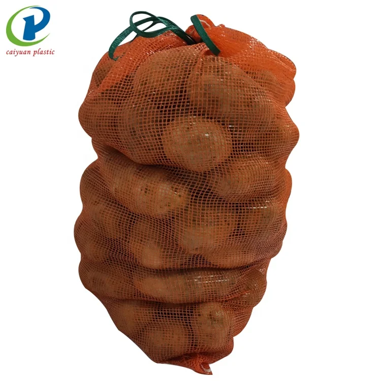 Cheap Red Onion Mesh Bags Fruit Package HDPE Tubular Net Agriculture