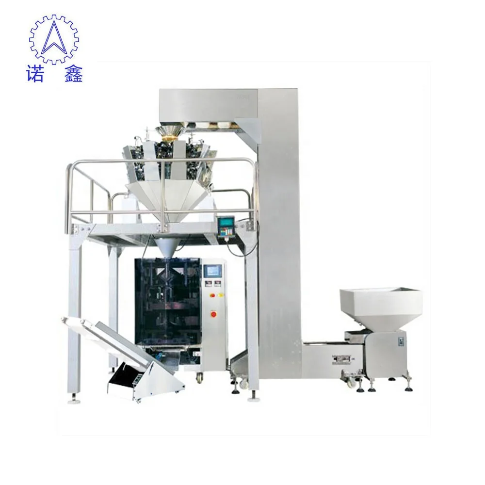 DXD-520 dried fruit beans rice flour foodstuff snack weighting filling bag packing machine
