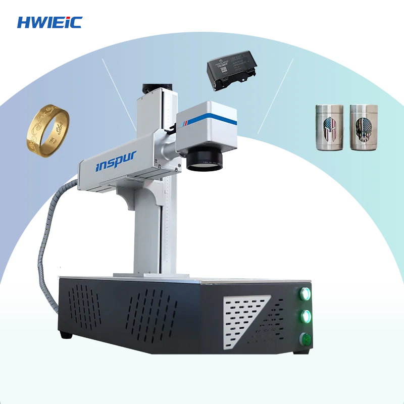 Number Marking Co2 Laser Printer Machine for Plastic Water Bottle Date Coding Logo Printing 3D Fiber Laser JPT Laser Source