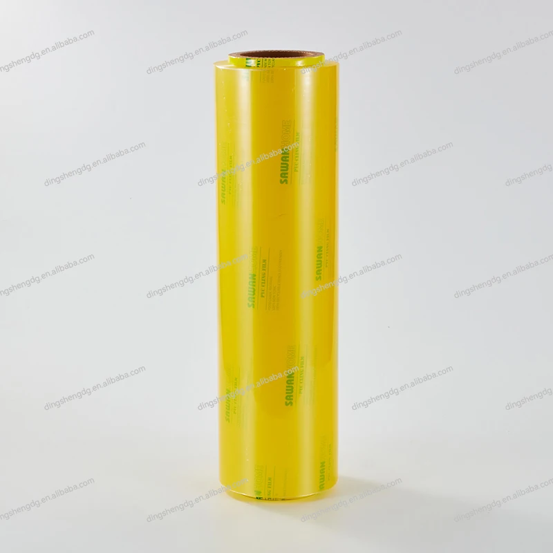 Pvc Food Grade Plastic Stretch Cling Film Wrap Pvc Food Grade Stretch Film