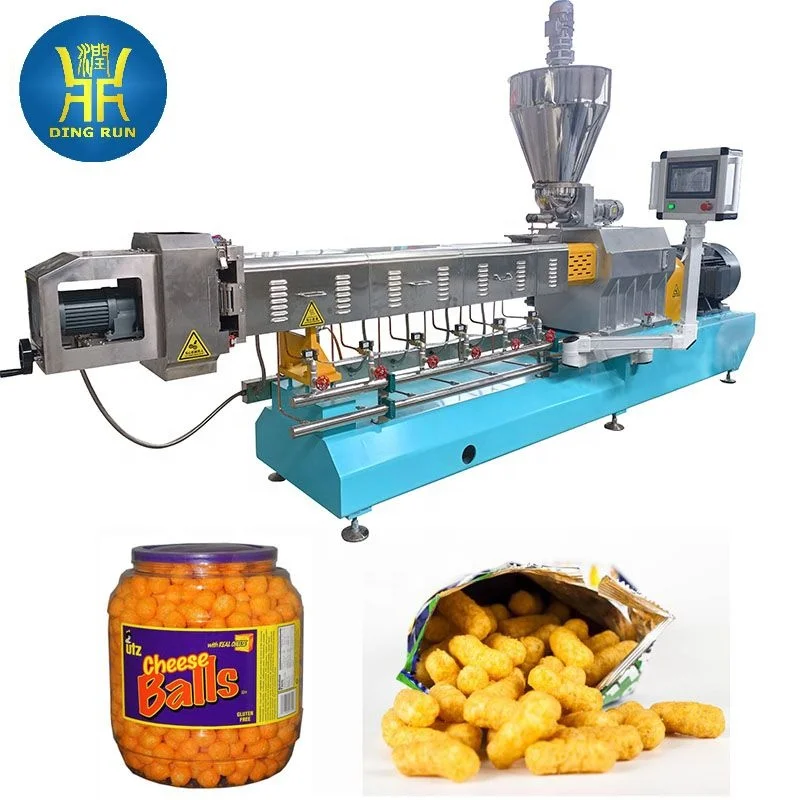 Электрический двухвинтовой экструдер для пищевых продуктов