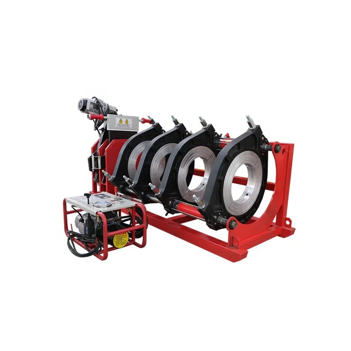 Hydraulic Thermofusion Jointing polyfusion butt fusion 315 mm to 500 mm hdpe pipe 200 mm welding machine for 335m