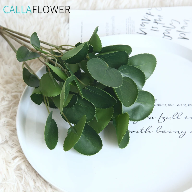 Artificial Plants Leaf Foliage Bush Home Office Garden Flower Wedding Decor