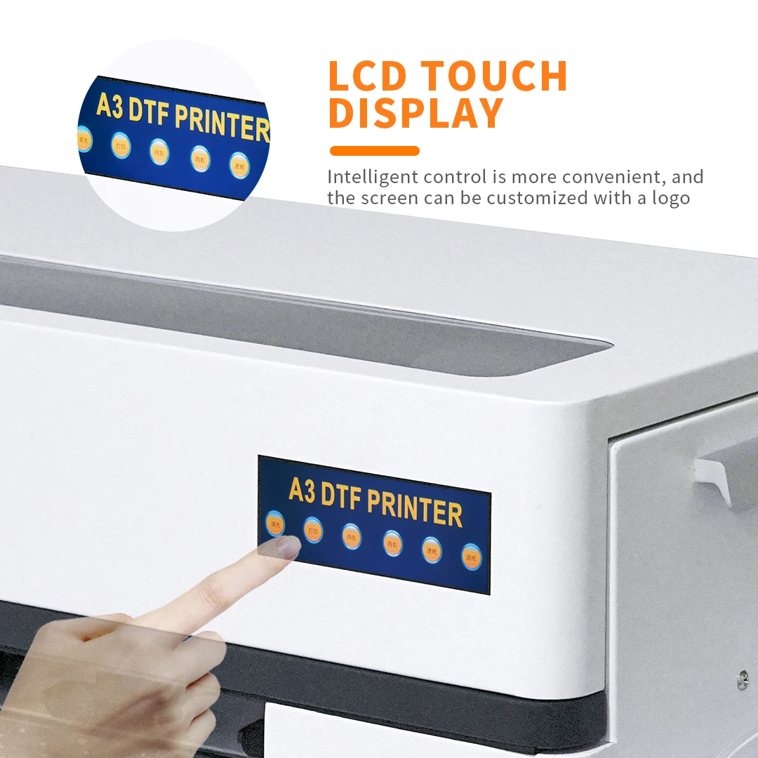 A4 Size DTF Inkjet Printer Start Kit the Most Price Competitive DTF Printer Set dtf Printer with materials