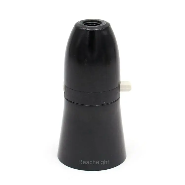 Black White Switched B22/Bc T1 House Hold Lamp Holder