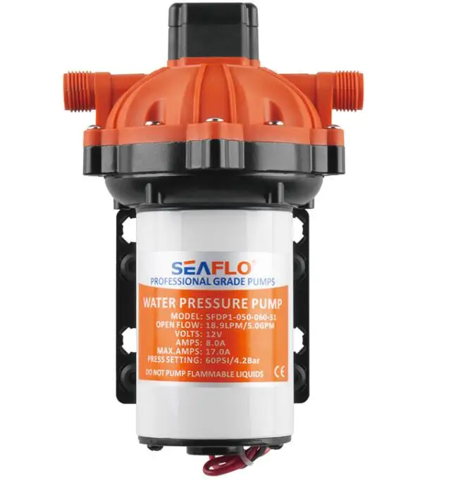 Seaflo dc motor water pump high pressure water pump for car wash water  high  pressure  pump